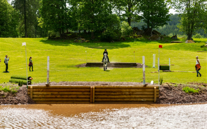 Vattenhindret, stora nerhoppet